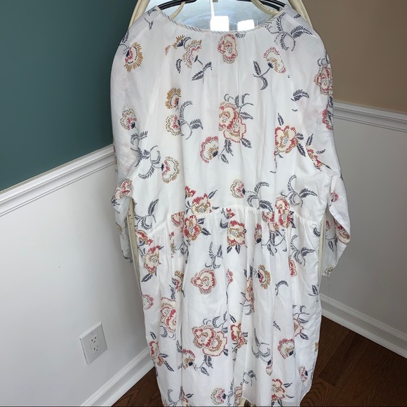 MadewellxWarm TieNeck Mini Dress Honolulu - Picture 5 of 11